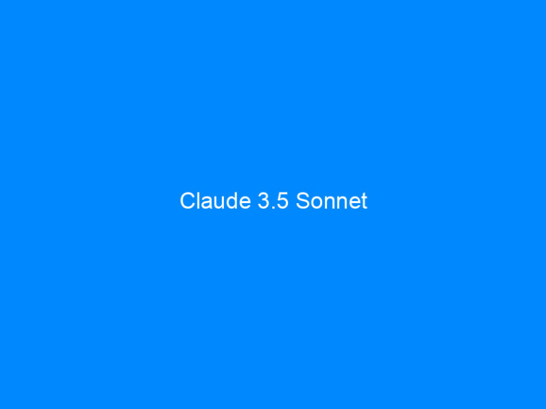 Claude 3.5 Sonnet