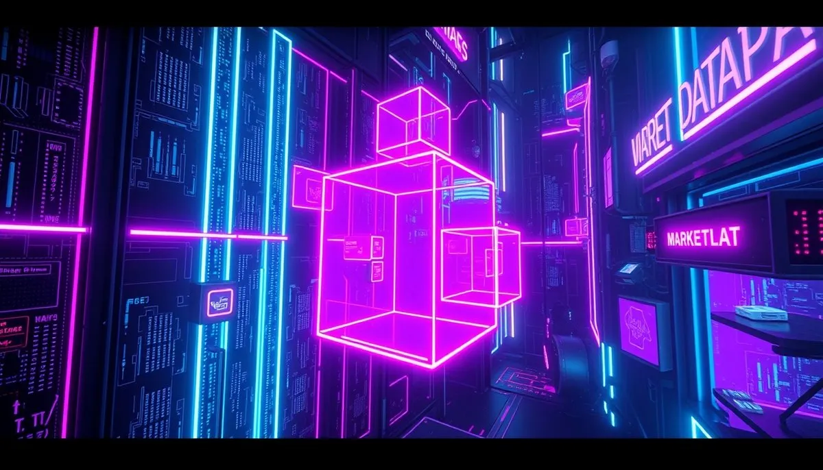 Visualización del marketplace de Hugging Face con miles de modelos de IA gratuitos representados en una matriz digital cyberpunk Marketplace Hugging Face con miles modelos IA gratuitos en matriz digital cyberpunk